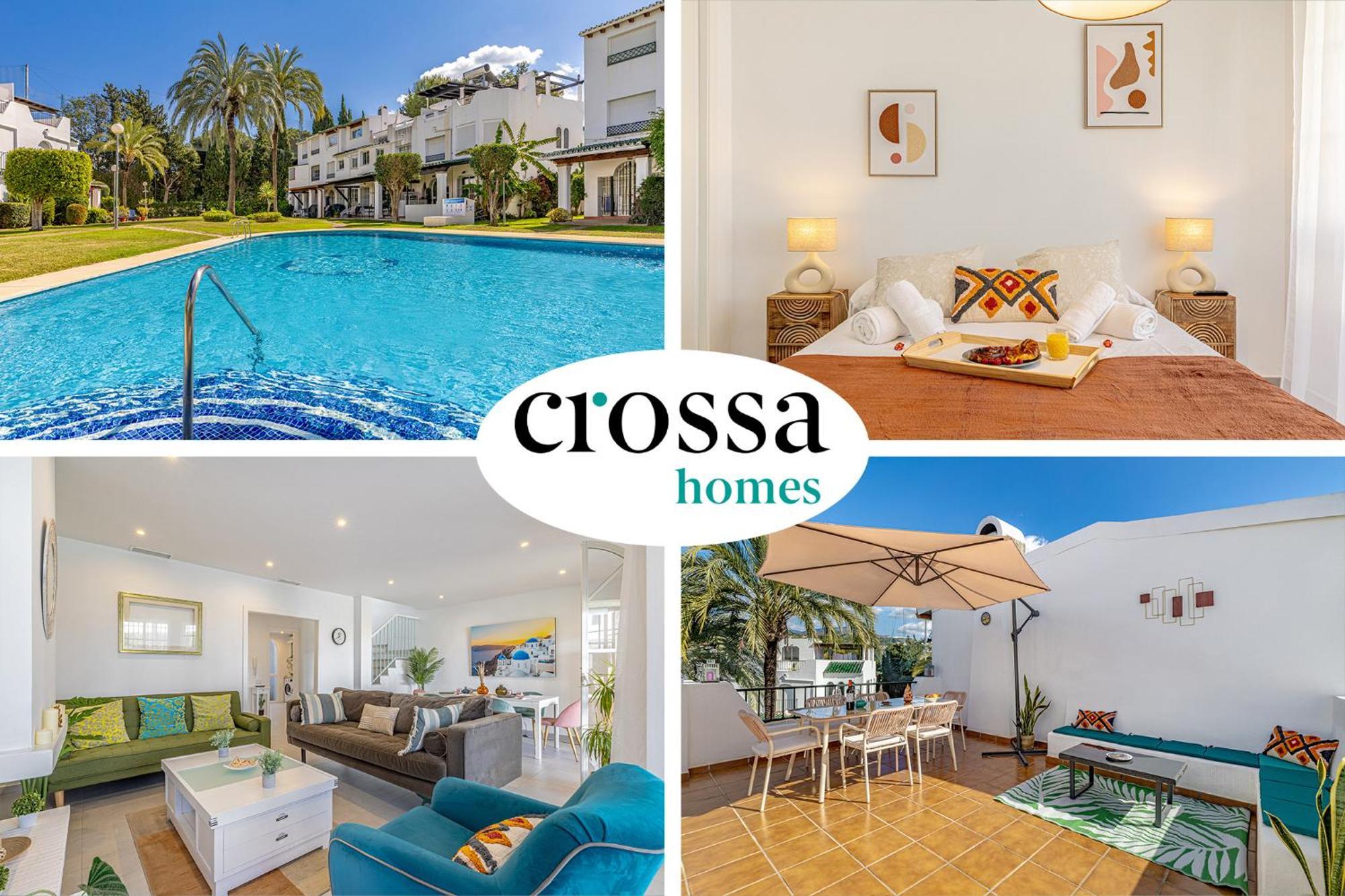 Chic Dream Home, Rooftop Bbq, 9 Pools, Golf Views Marbella Buitenkant foto